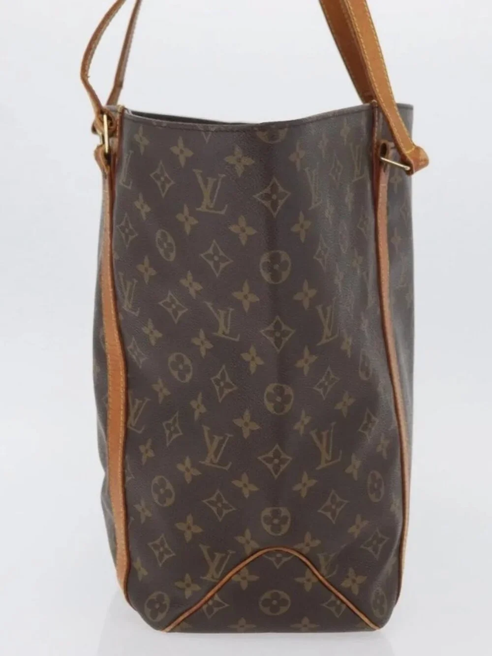 LOUIS VUITTON Monogram Sac Shopping Tote Bag M51108 LV Auth LNZ798